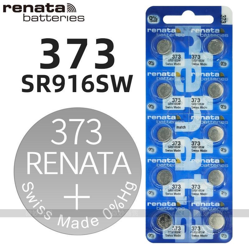 Swiss Renata Watch Button Batteries: 377, 364, 321, 371
