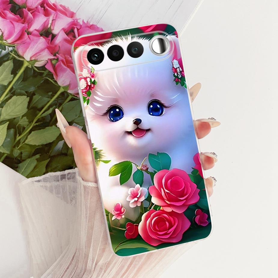 For Realme 16 5G Case RMX5171 Cute Cat Fashion Painted Cover Soft Silicone Protective Shell For Realme 16 Realme16 5G Phone Case