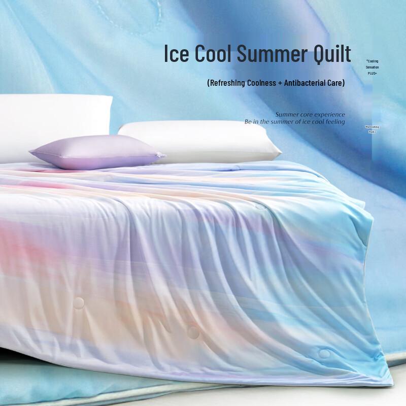 Mercury Home Textiles Ice-Cool Antibacterial Summer Quilt