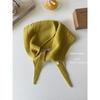 Exquisite Pure Wool Scarf Triangle Scarf Shawl Neck Scarf Knitted Scarf