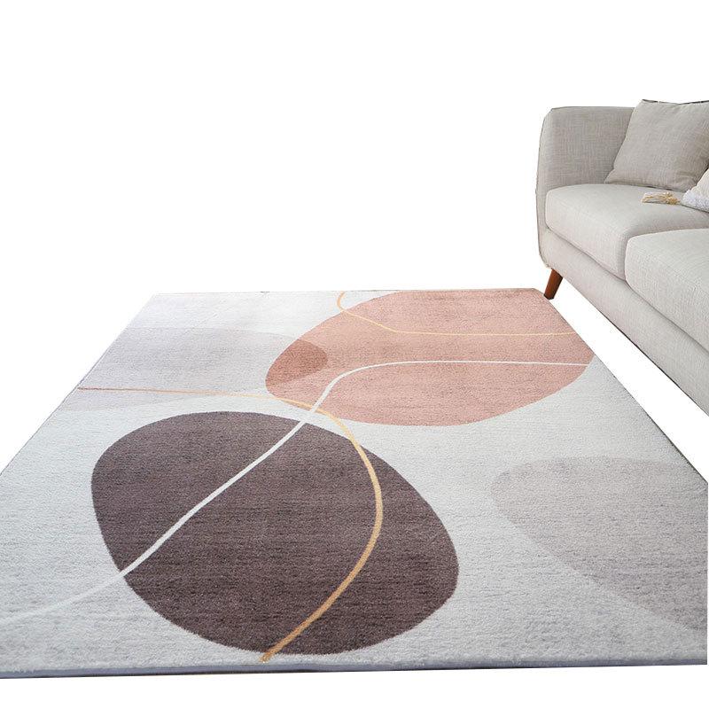 Nordic Style Imitation Cashmere Carpet for Living Room, Coffee Table, Bedroom, or Large Areas.