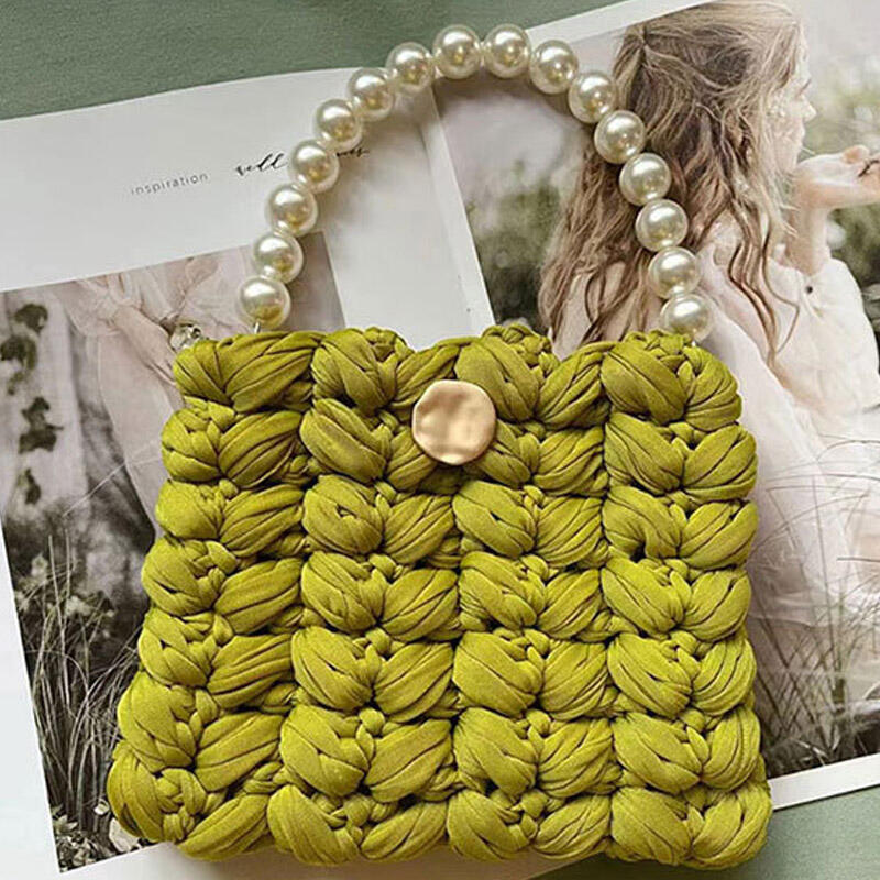 Popruh na tašku s korálky Perlový popruh na tašku Kabelka Psaníčko DD-13129