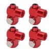 Industrial Air Fittings Red Rotatable 360 Degree Air Hose Connector 150 PSI 1/4in NPT Thread Lightweight for Grinder