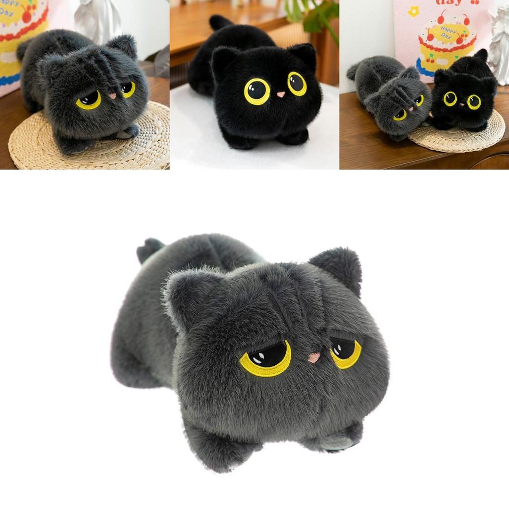 Plush Cat Toy With Pp Cotton Filling For Kids Bedroom Decor