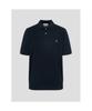 Binpolmen [Essential] Italian Cotton Collared Neck Knit Navy