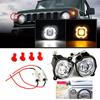 SUZUKI Compatible LED Front Turn Signals for Jimny Jimny Sierra Jimny Nomad Clear Lamp Specification with Daytime Running Light Includes Hyperflash
