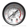 High Performance Pressure Gauge 1/8" Thread Back Mount for Air Compressor Fluid