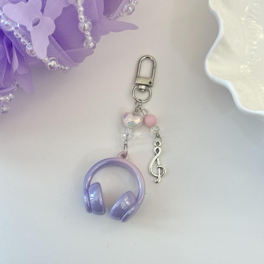 Anti-loss Earphone Leash Keychain Music Style Mobile Phone Lanyard Bag Hanging