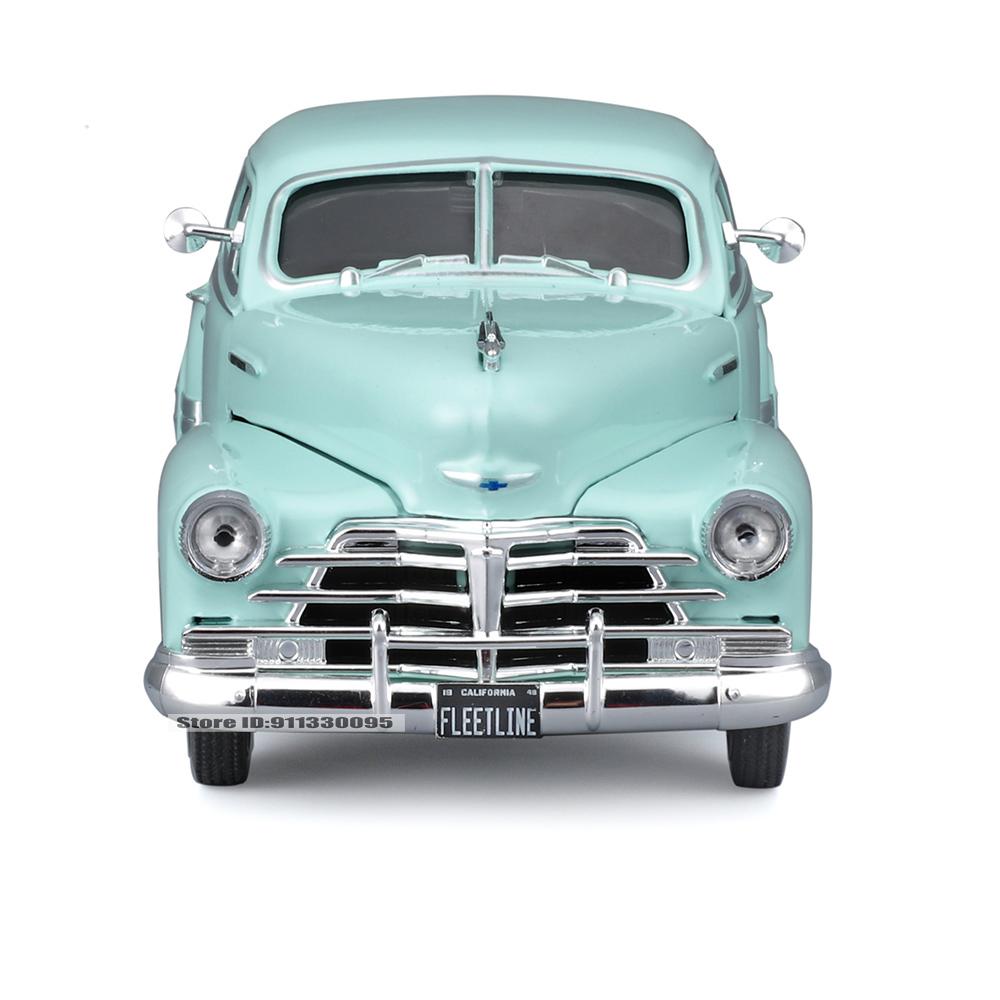 Maisto 1:24 1948 Chevrolet Fleetline Aerosedan Alloy Car Model Die-casting Static Precision Model Collection Gift Toy Tide Play