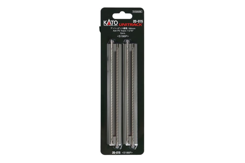 KATO N gauge Ash Pit track 186mm 2 pieces Railway model supplies 20-015