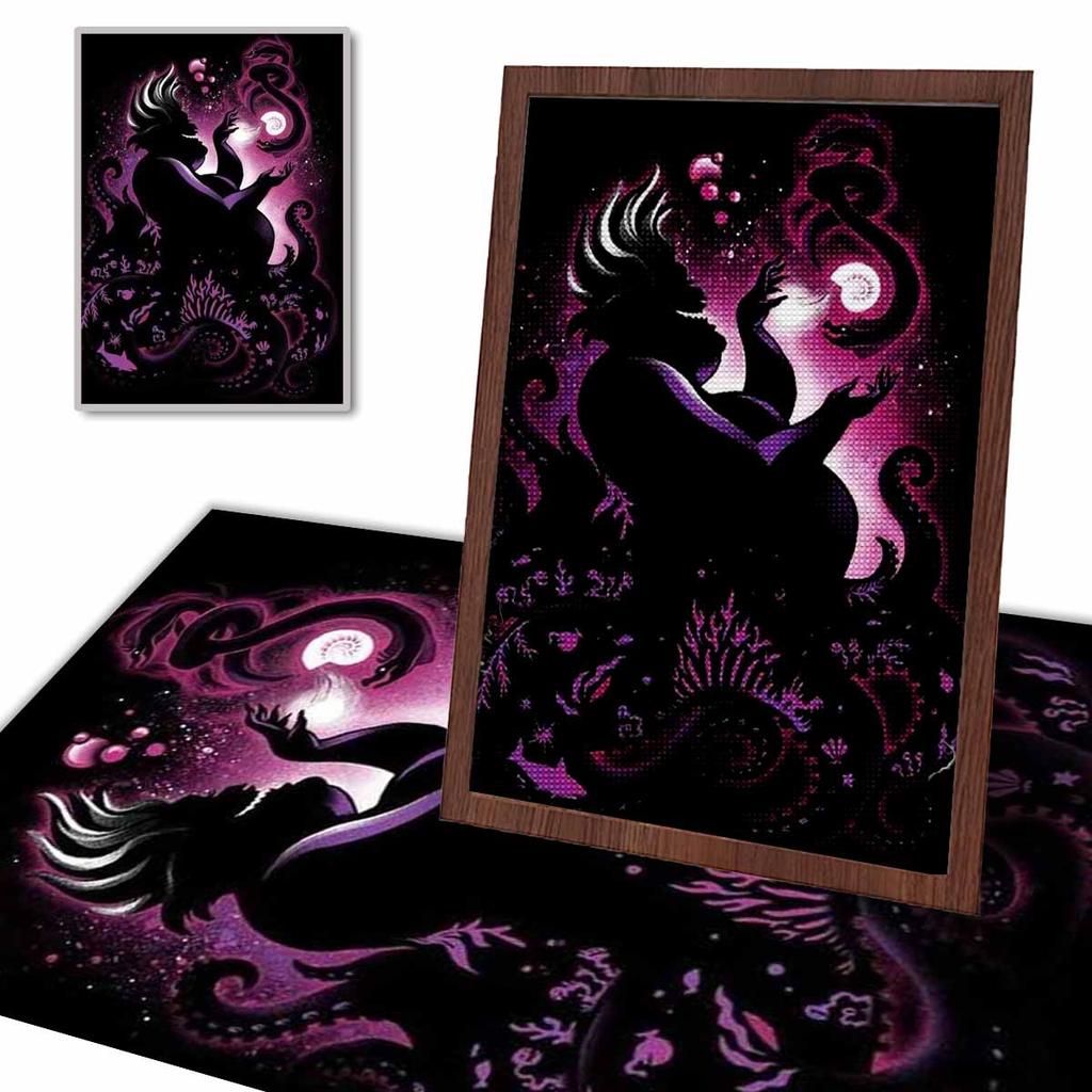 Full Round Diamond Painting Demons and Snakes Art Rhinestone Picture Mosaic DIY 5D Cross Stitch Embroidery Home Decoration