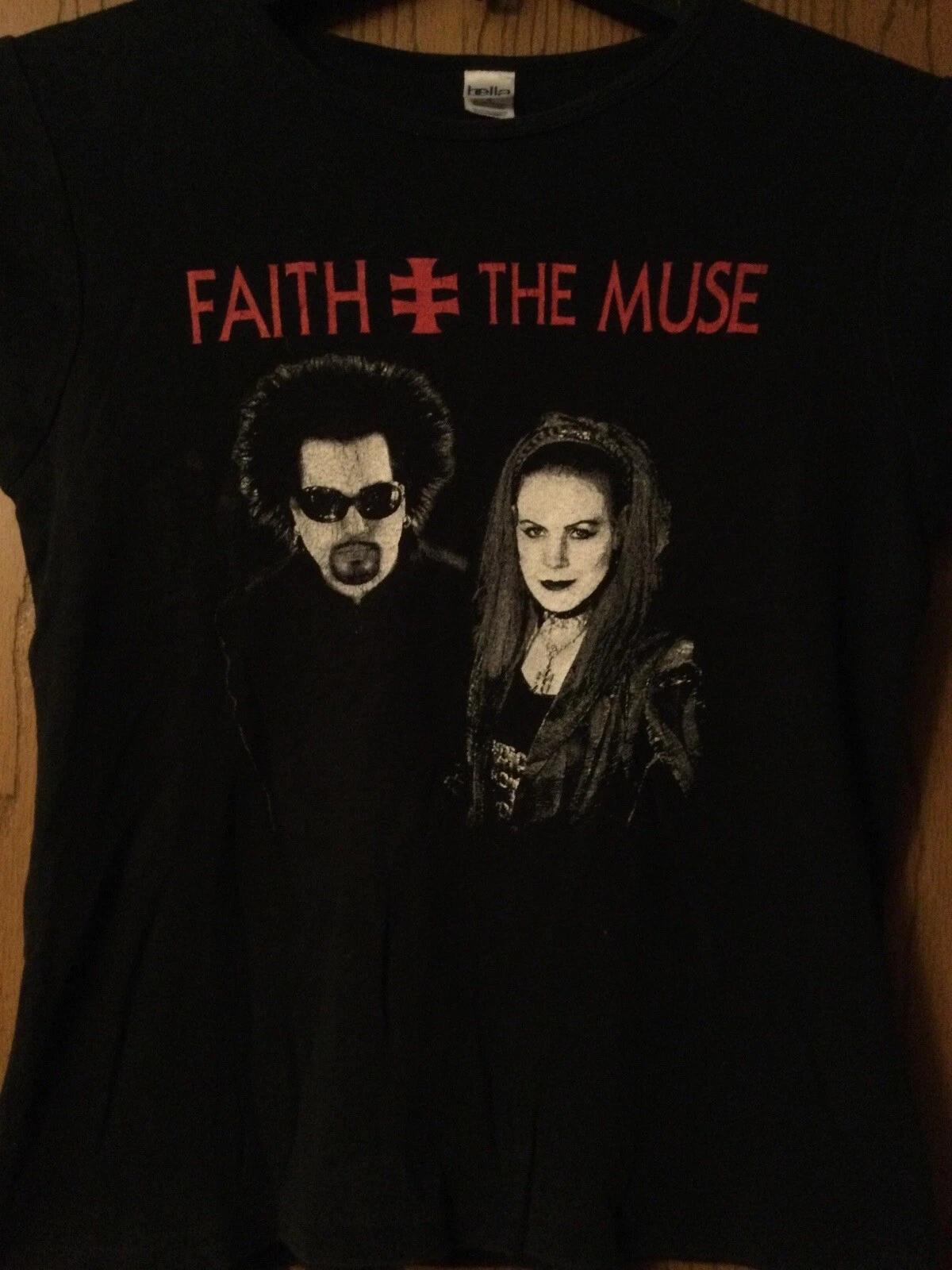 Faith & The Muse - Black Shirt - Ladies - L - Bella 3XL