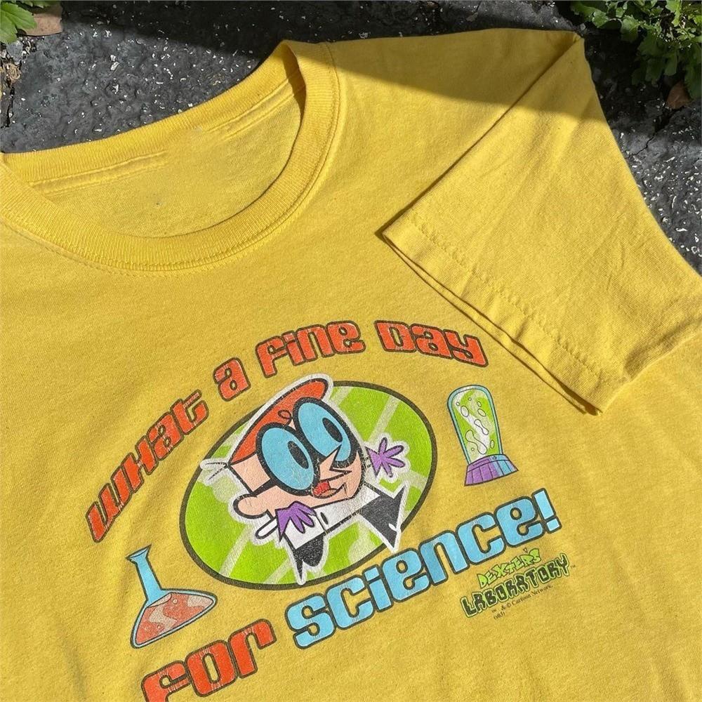 Dexter s Laboratory Cartoon Unisex Tee S-5XL XXXXL