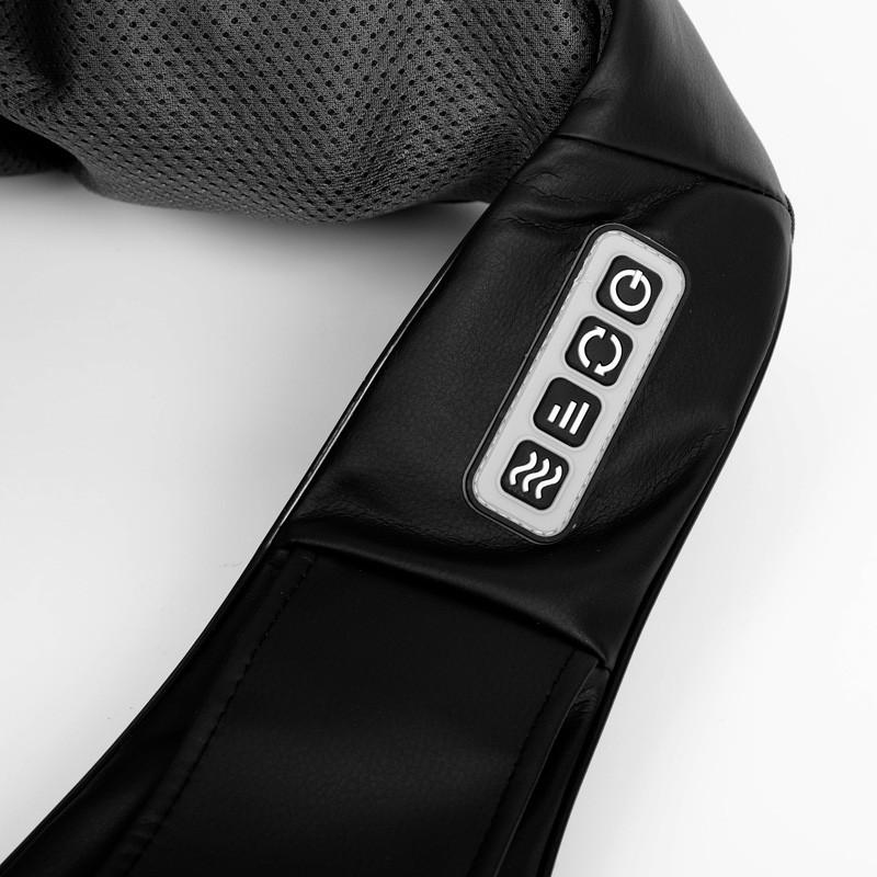 Yoghi – Masseur De Pieds Shiatsu – Noir - 18 Têtes – Chauffage Infrarouge – Surface Lavable – 32w