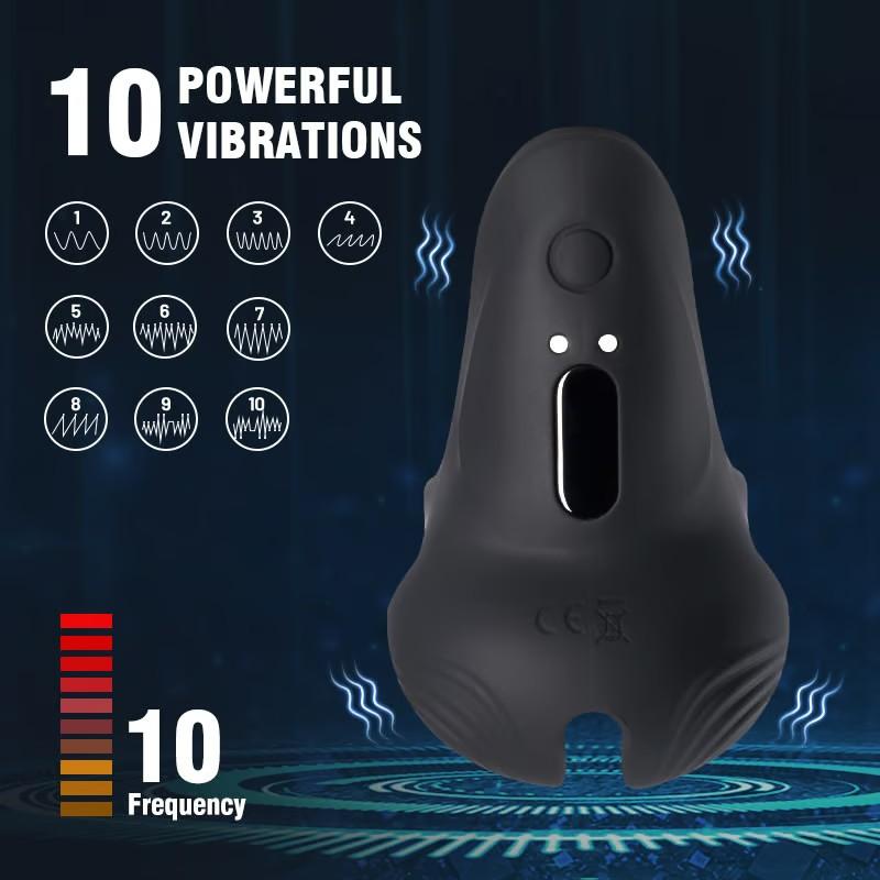 Remote Penis Ring Vibrating Man Sex Toys For Couple Vibro Delay Couple Delay Ejaculation Chastity Scrotum Testicles Male Prostate Massage Masturbator