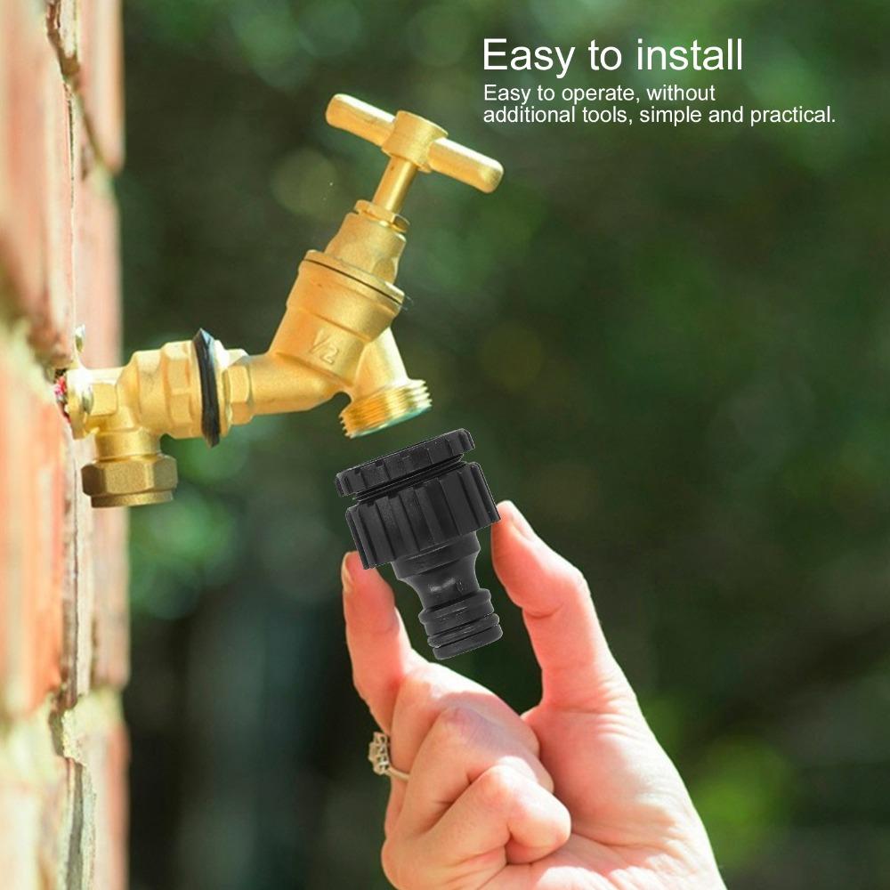 12PCS Reusable Garden Hose Adapter Hose Connector Fittings Sprinkler Connection