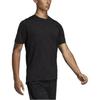 adidas 360 Casual Sports Breathable Short Sleeve T-Shirt Men Tops Black DS9274