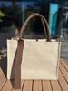 Canvas Bag, Ribbon Style, Canvas Bag, Hand-held Tote Bag