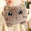 Electric Plush Hot Water Bottle: Washable, Cute Warm Baby Compress Bag & Hand Warmer