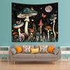 1pc Mushroom Tapestry, Moon Tapestry, Plant Flower Butterfly Tapestry, Snail Frog Tapestry, Bedroom Decoration Wall Hanging