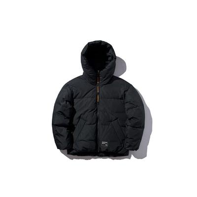 Li Ning Sports Veste Chaude à Capuche en Duvet Hiver Femme Vêtement d'Extérieur Standard-Noir AYMP082-3