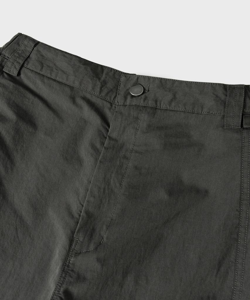 HOOVES Wide Straight Cargo Pants [Charcoal]