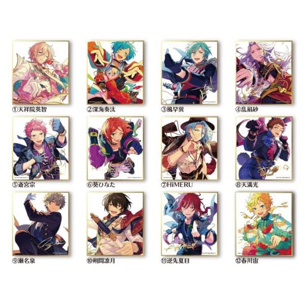 Ensemble Stars!! Visual Shikishi Collection 312 pieces