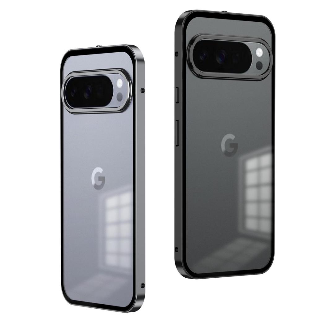 Google Pixel 10 Series Snap-Button Metal Frame Phone Case