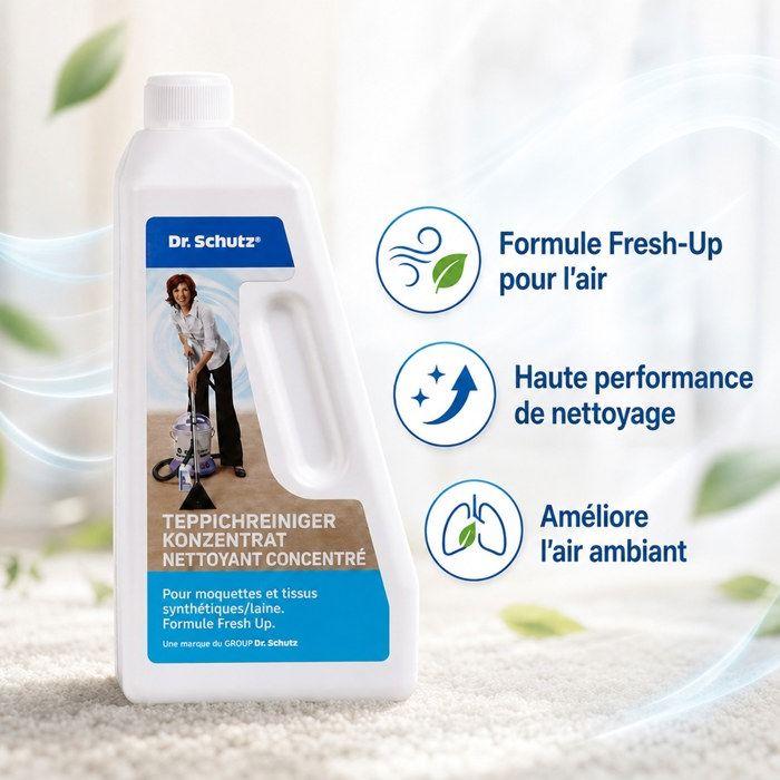 Concentrated Carpet Cleaner, 750 Ml, Carpet Cleaning, for Approximately 50 M²