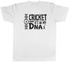 Cricket Its In My DNA Unisexs Unisex TShirt Tee
