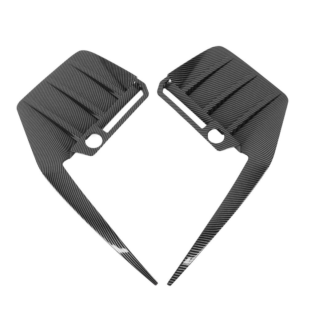2PCS Rear Bumper Side Spoiler Left Right Sporty Appearance Rear Bumper   Vent Cover Trim for M2 G87 2023 Onwards