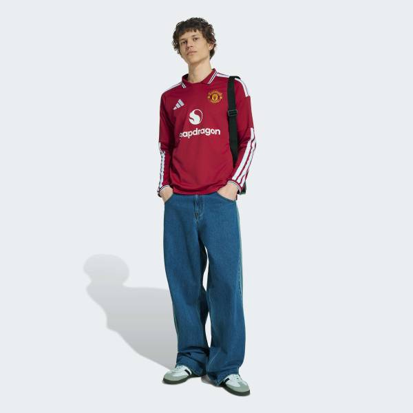 Adidas Manchester United Long Sleeve Home Jersey Kc4773