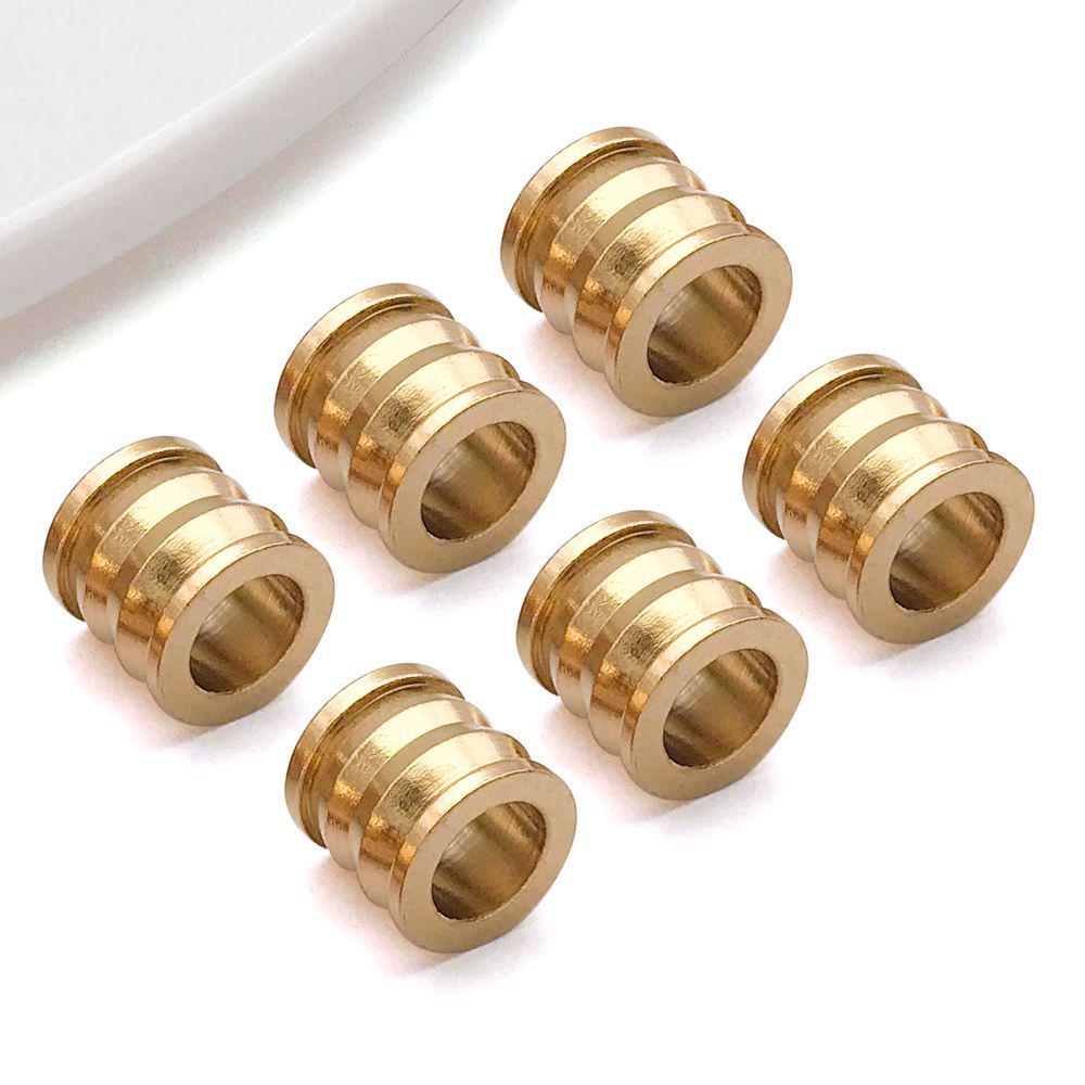 Kreuz Edelstahl Große Loch Perlen für DIY Schmuck