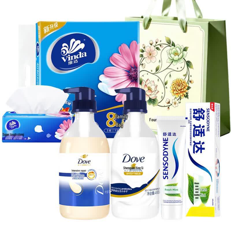 Dove Personal Care & Tissue Holiday Gift Set