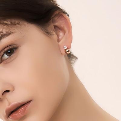 WESTISLAND Metal Molden Earrings RG_WI5073425