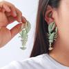 Pinkdudu Summer BOHO Ocean Shell Lobster Zinc Alloy Earrings Trendy Drop Earrings Women Jewelry PD2249