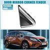 ABSOPRO Front Right Door Mirror Corner Fender Triangle Cover Trim Rearview Triangle Trim Panel for Nissan Murano Black Plastic (No. 96318-5BC0A)