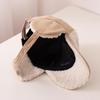 Children's Winter Duckbill Baseball Cap with Ear Protection - Korean Style, Trendy Design for Girls, Ages 2-6