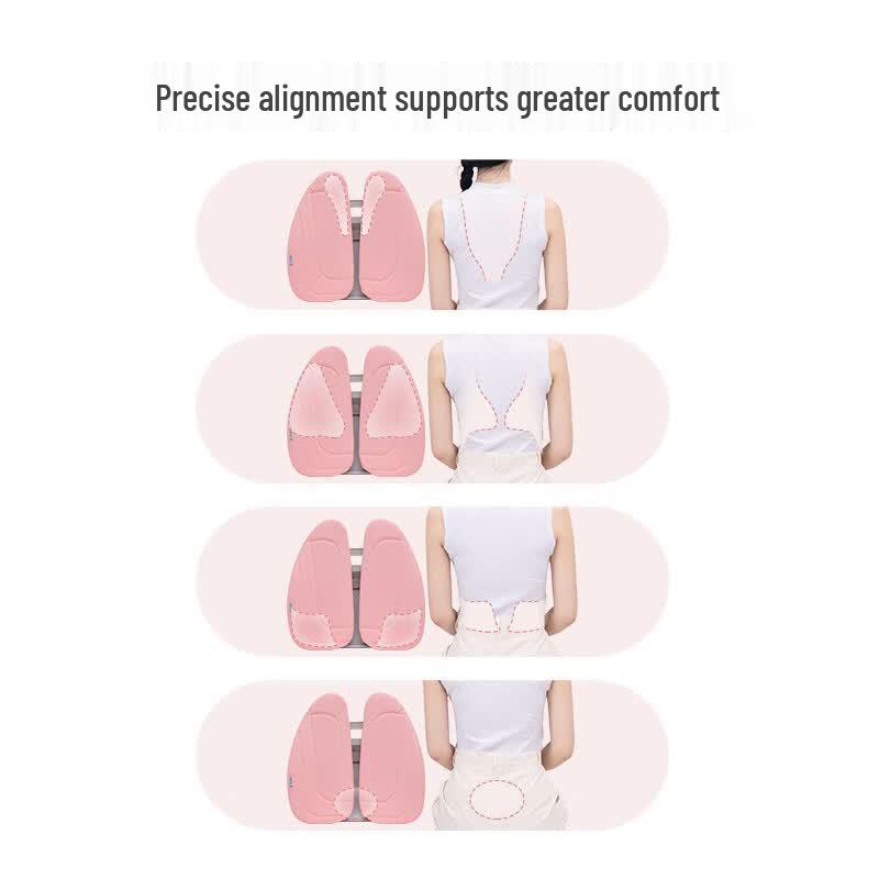 Jiaao Ergonomic Office Back Support Cushion