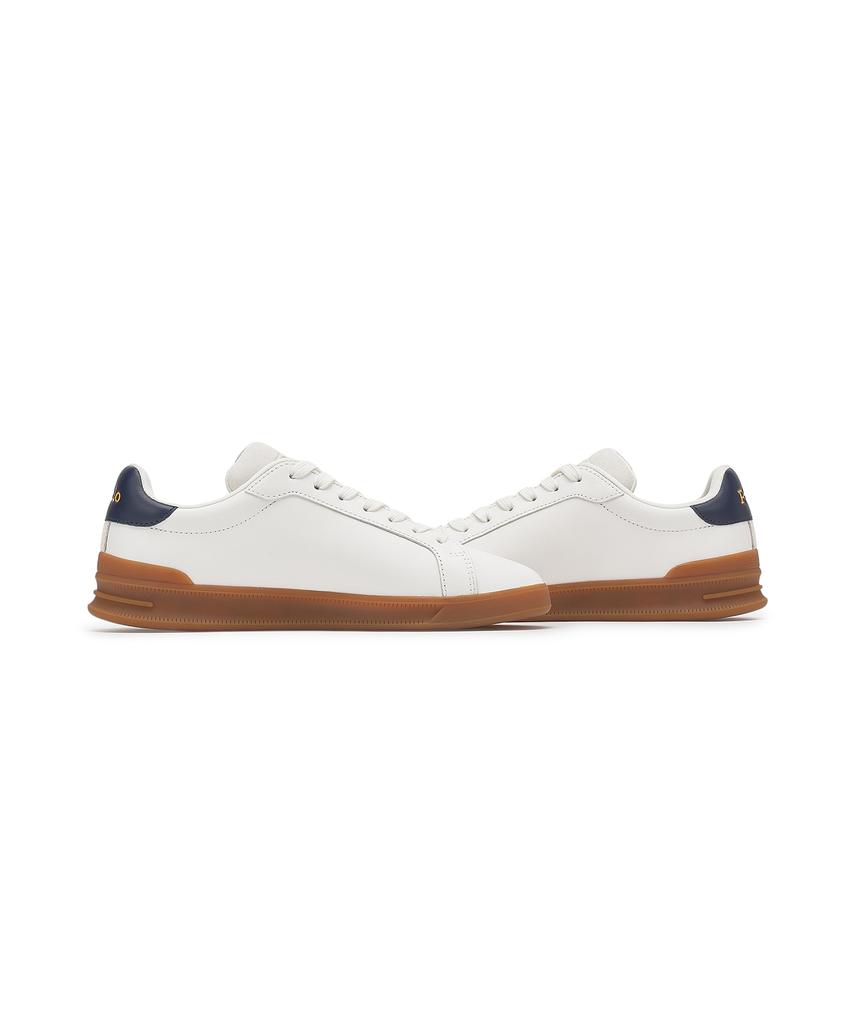 Polo Ralph Lauren Heritage Court Ii Leather Sneakers - White