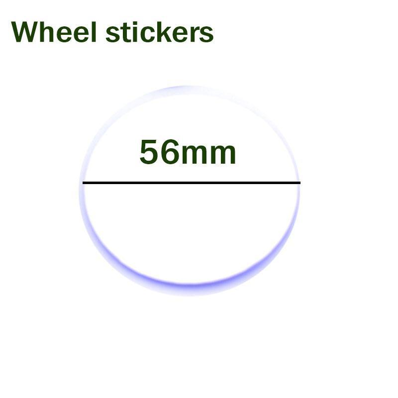 4pcs 56mm 58mm 60mm H Logo Car Emblem Wheel Center Hub Cap Rim Refit Creative Badge Covers Decoration Sticker Styling