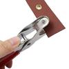 Professional Carbon Steel Leather Puncher Pliers For Belts Making Metal Grommet Crafting Leathercraft Punching Tool