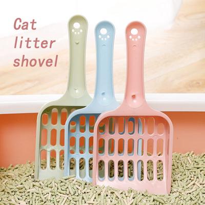 Pala de arena para gatos de suministros de limpieza para mascotas de color caramelo de alta belleza