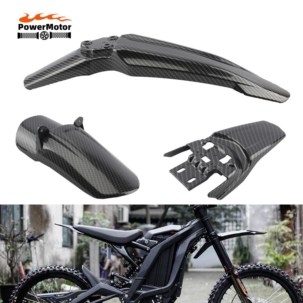 For Surron Light Bee Front Fender Rear Shock Guard Fender Mtb Mudguard Electric Motorcycle Parts Dirt Pit Bike Accessories Moto