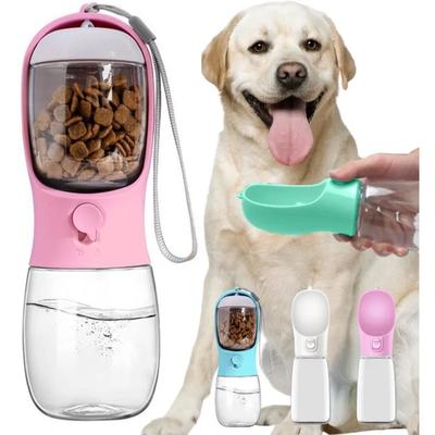 Portable Dog Water Bottle Food and Water Container For Dog Pets Feeder Bowl Outdoor Travel Drinking Bowls Water Dispenser
