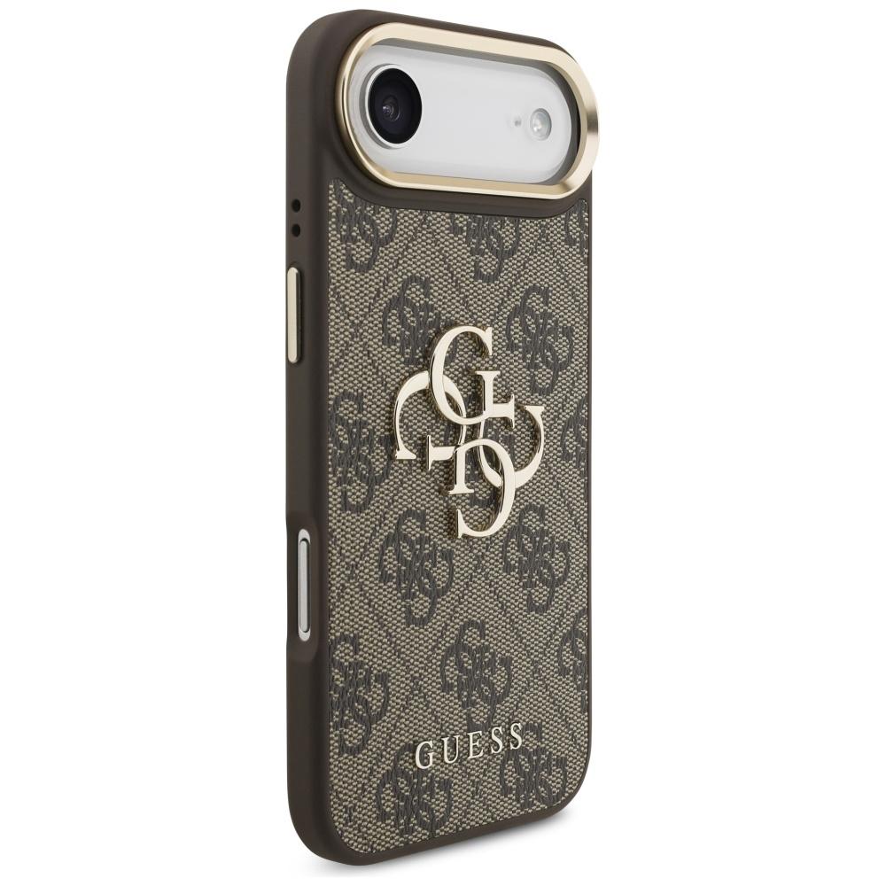 Custodia Guess 4G Big 4G con Logo Classico per iPhone Air Marrone Oro