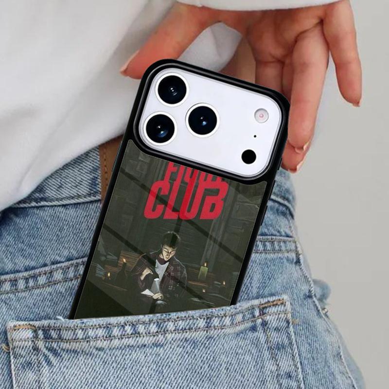 Amazing Fight Club Posters Phone Case for iPhone 16e 15 14 13 12 17 Pro Max Plus Air 17pro Cover Coque