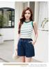 Sun Yi 2026 Women's Casual Short Sleeve Denim Shirt