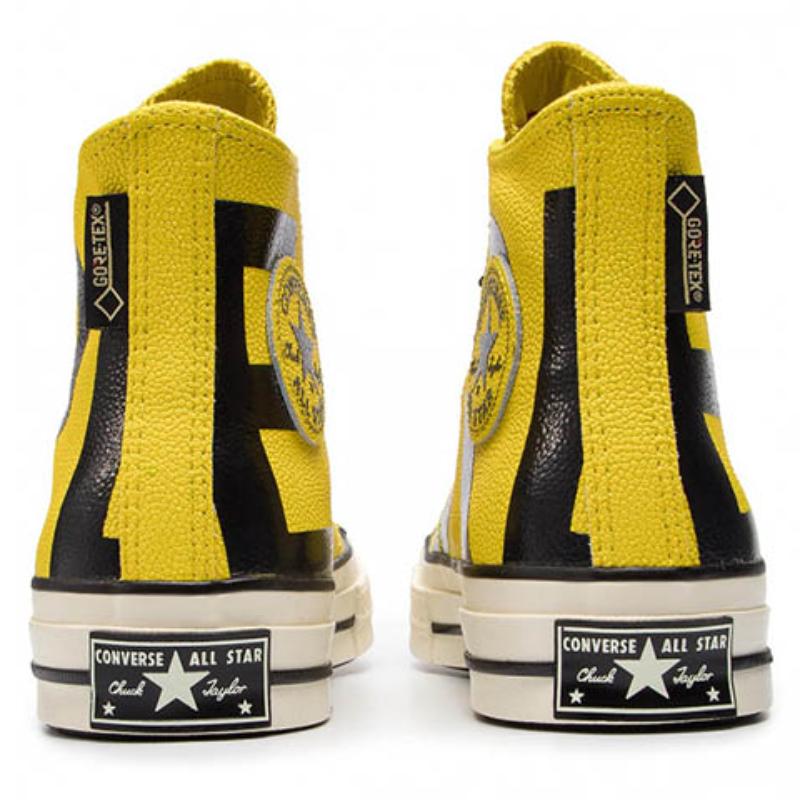Converse Chuck 70 Comfortable & Stylish High Top Canvas Shoes Unisex Yellow & Black