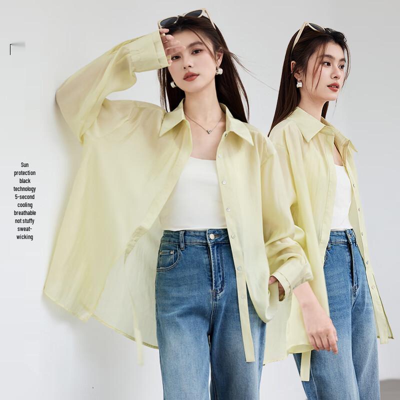 VICTORIA&VERA Women's Lyocell Cooling Long Sleeve Blouse